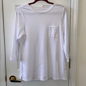 C Wonder white tunic size medium